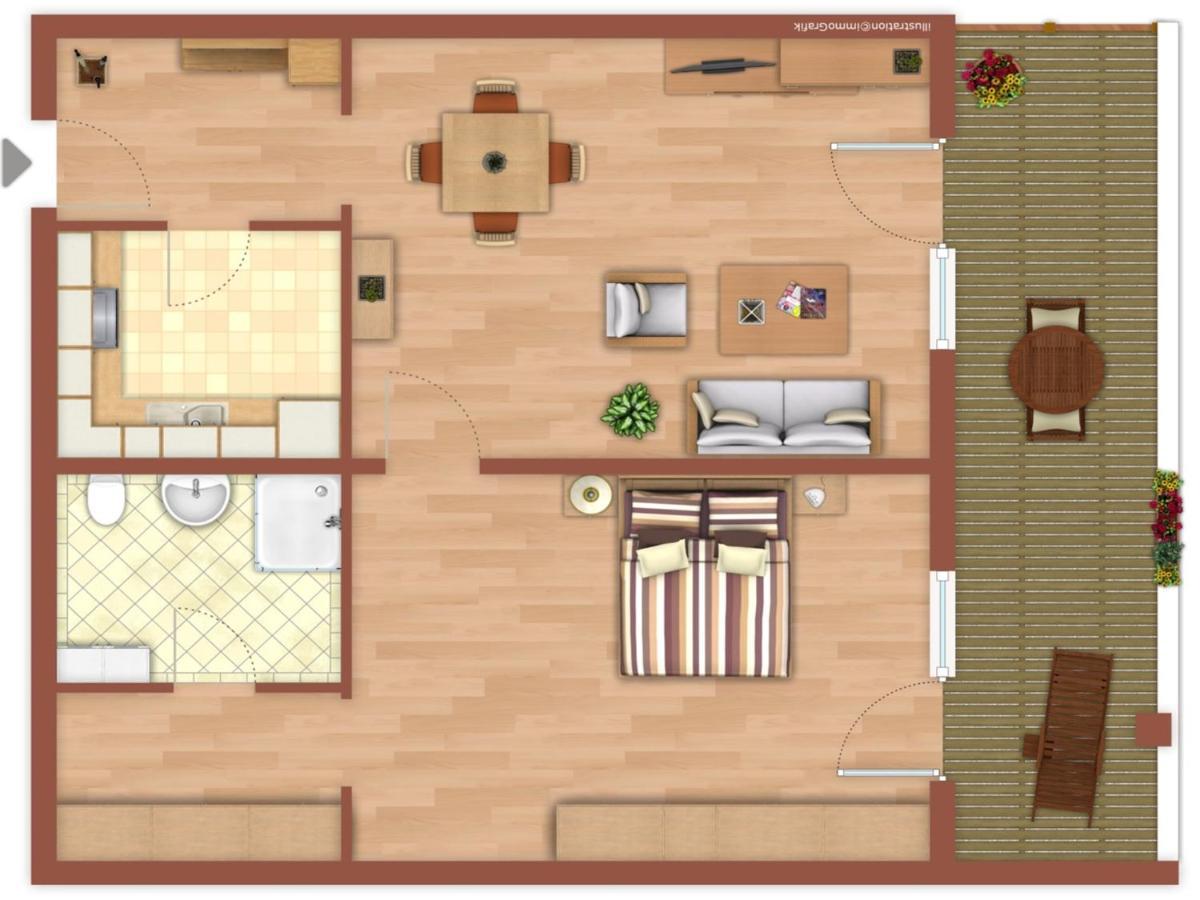 Alpenlodge, Ferienwohnung 14 Тирзе Экстерьер фото